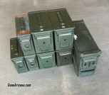 AMMO CANS / .30 cal, .50 cal, AND 40mm / EXCELLENT CONDITION